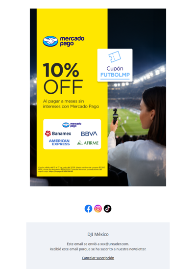 🔥 Descuento extra para tus compras DJI