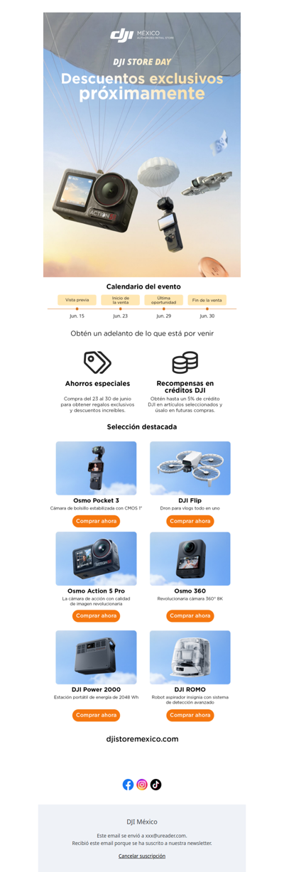 🎉 DJI Store Day ya está aquí.