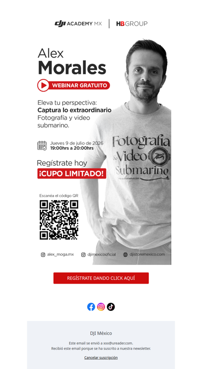 🎥 Hoy: Webinar gratuito con Alex Morales