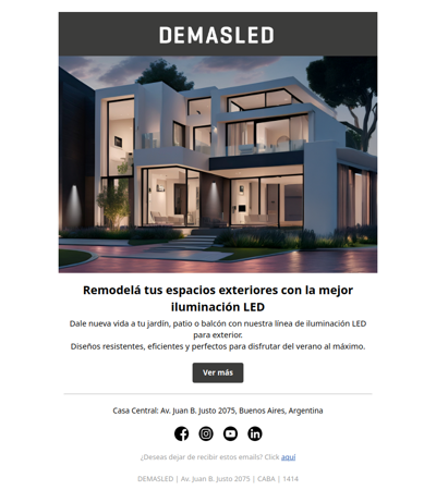 🌿Iluminá tu jardín y disfrutá el verano al aire libre