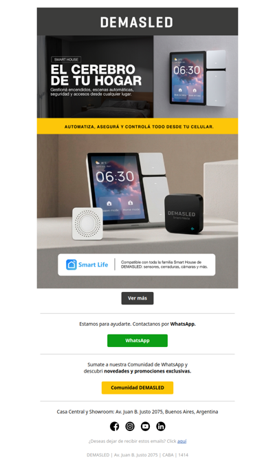 Tu casa inteligente empieza acá: Panel de Control Smart Wifi 🏠
