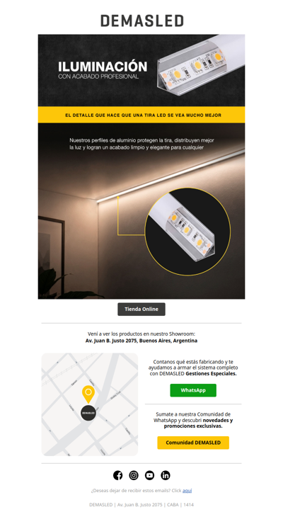 El detalle que hace que una tira LED se vea mucho mejor