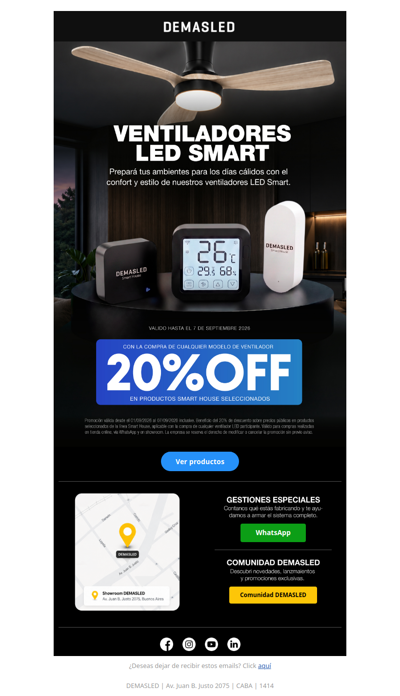 Llegó el aire fresco a tu casa (¡y con descuento Smart de regalo!)