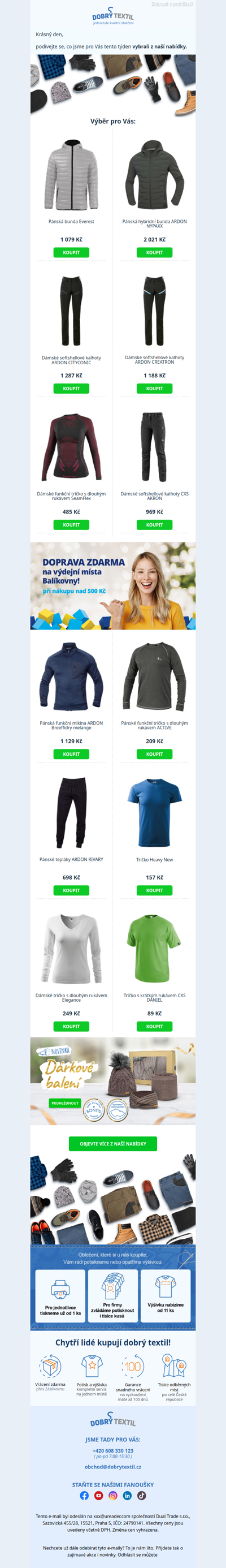 Je libo něco nového na sebe?👚🥾👜