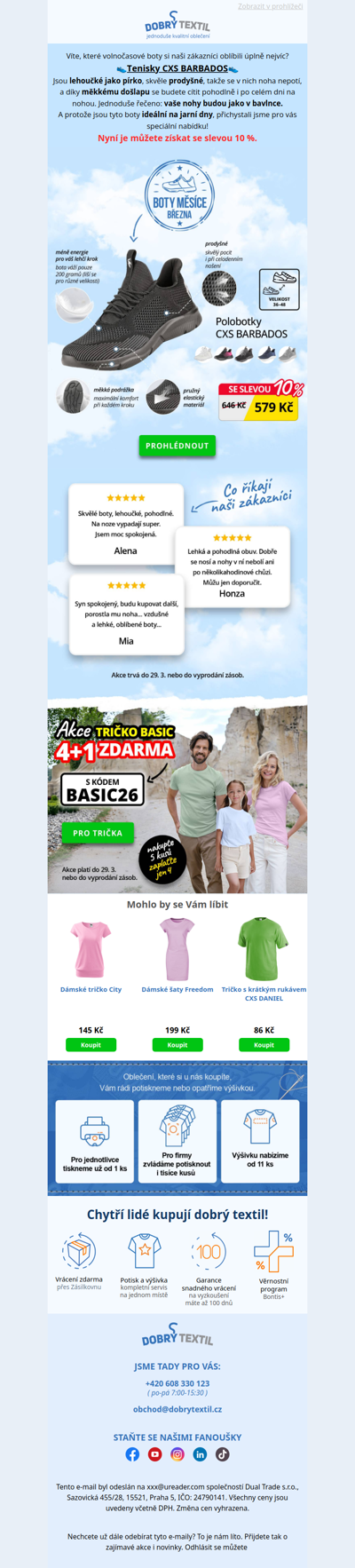 📢Sleva 10% na nejoblíbenější tenisky našich zákazníků!