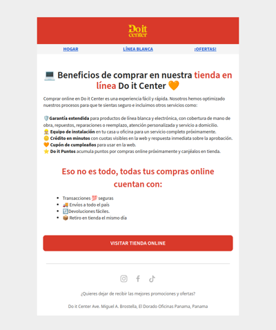 Conoce los beneficios Do it web 💻🧡