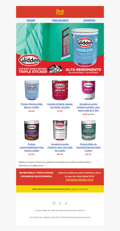 🎫 Triplica tus stickers con Glidden