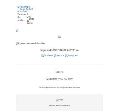 Suscripción exitosa al newsletter