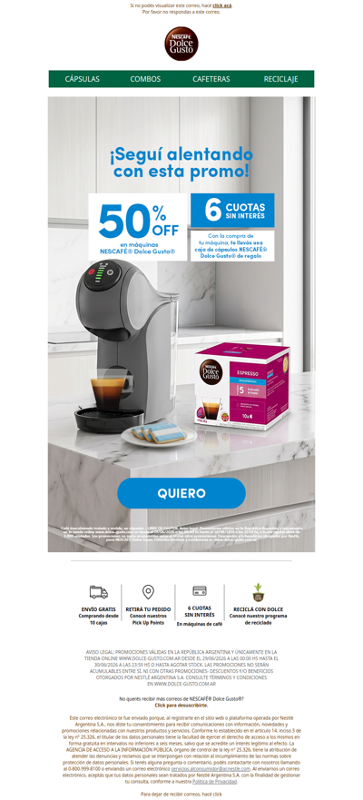 HOY termina 🔥 Hasta 50% OFF en máquinas