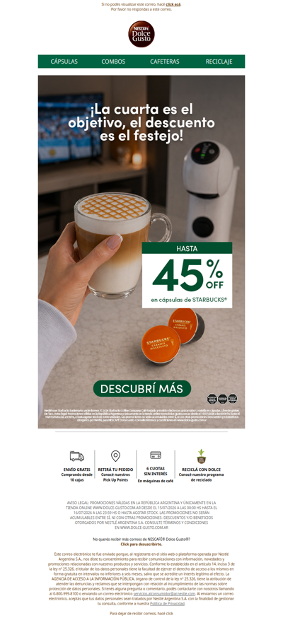 El té es para otros 😎​ Nosotros celebramos con café 🙌​🇦🇷
