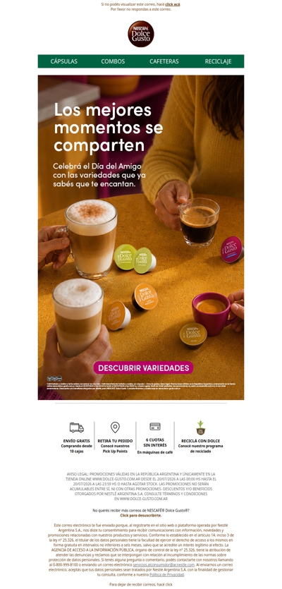 Celebrá el Día de la Amistad con tu café favorito 🤝☕