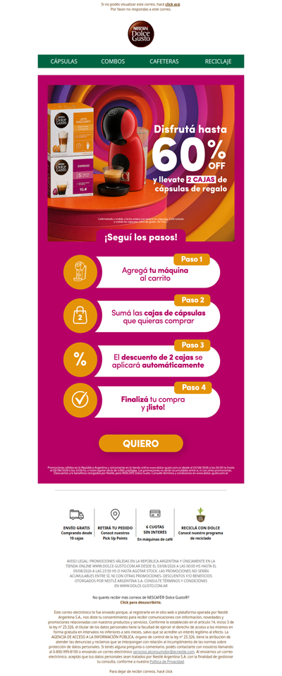 ☕ Tu máquina viene con 2 cajas de regalo 🎁