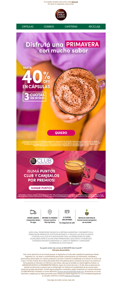 🌸 Tu primavera pide café ☕ Hasta 40% OFF