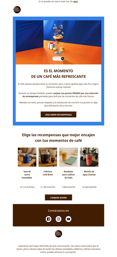 Tus puntos PREMIO traen recompensas 🧊