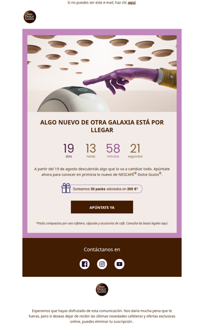 Descubre lo que viene y gana 200€ 🛸