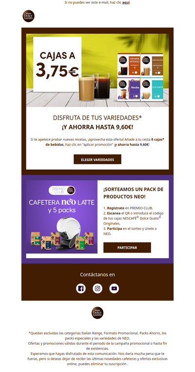 Aprovecha este DESCUENTO irresistible ☕