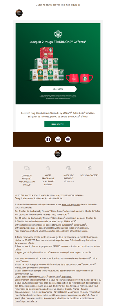 Votre Mug STARBUCKS® en édition limitée 🎁🎄