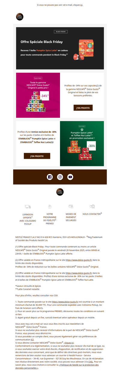 BLACK FRIDAY | Vite, profitez de nos offres 🎉