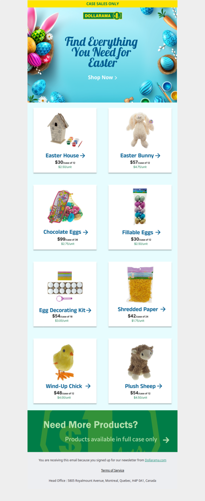 Find Everything You Need for Easter