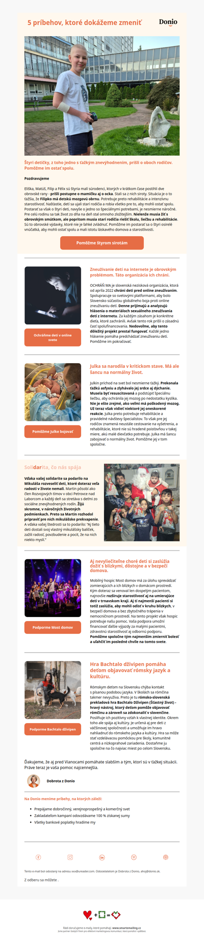 Štyri detičky prišli o mamičku aj ocka ❤️‍🩹