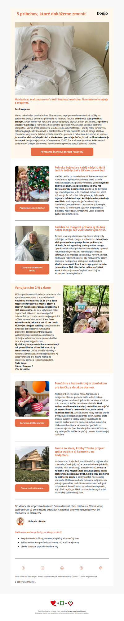 🧡 Túžil zmaturovať a vyštudovať medicínu. Miesto toho bojuje o život