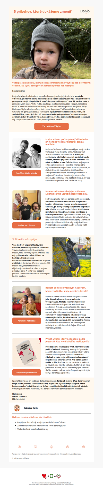 Dvojročný Vily bojuje o čas kvôli zákernej chorobe🧡