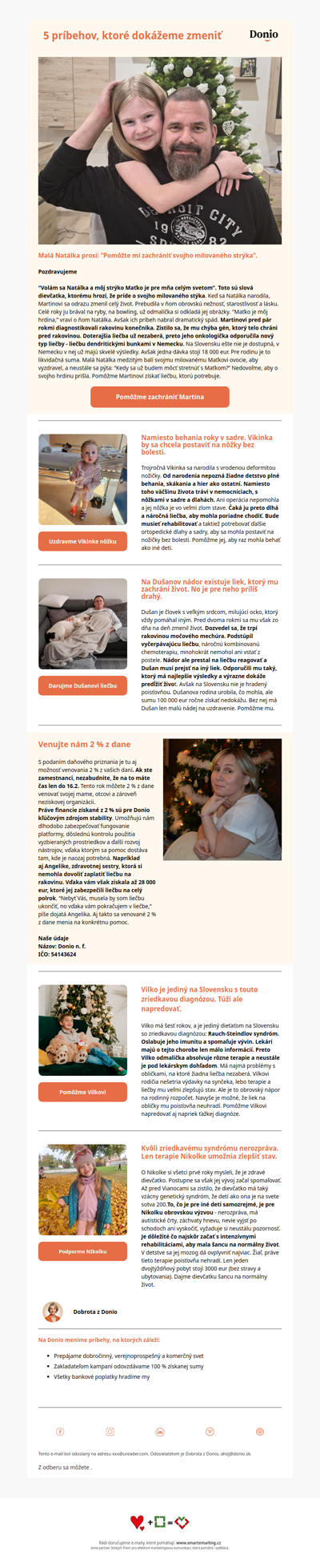 Malá Natálka prosí: 