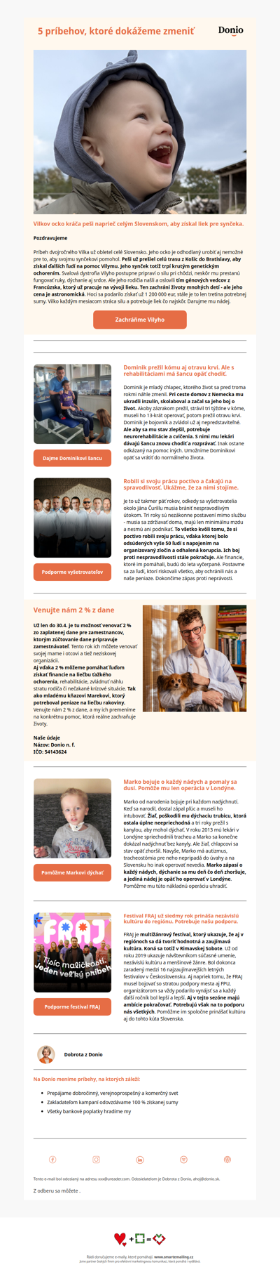 Prešiel Slovensko peši kvôli lieku pre syna 🧡