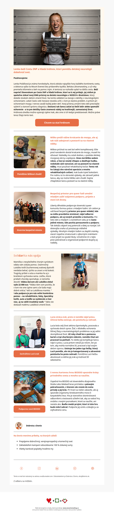 Vyhlásila pátranie po hrdinoch pre deti🧡