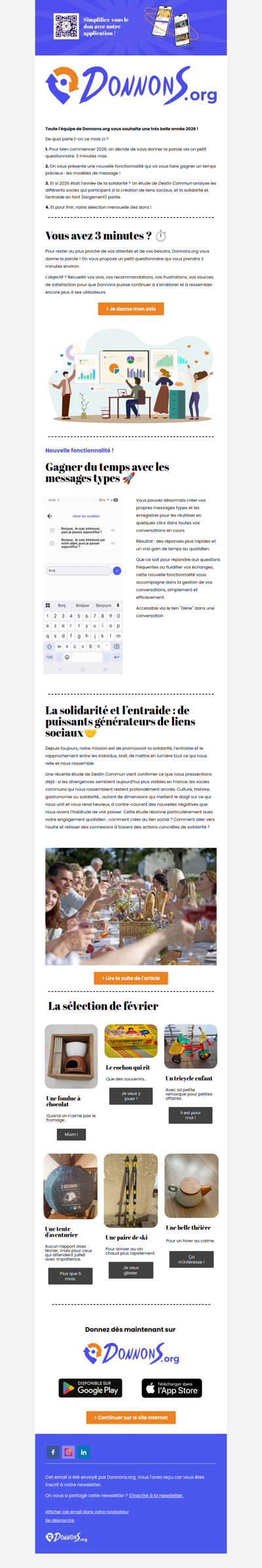 Vous avez 3 minutes ?