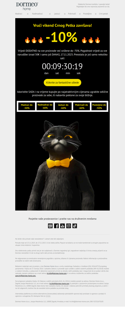 🔥Vrući vikend Crnog Petka završava!