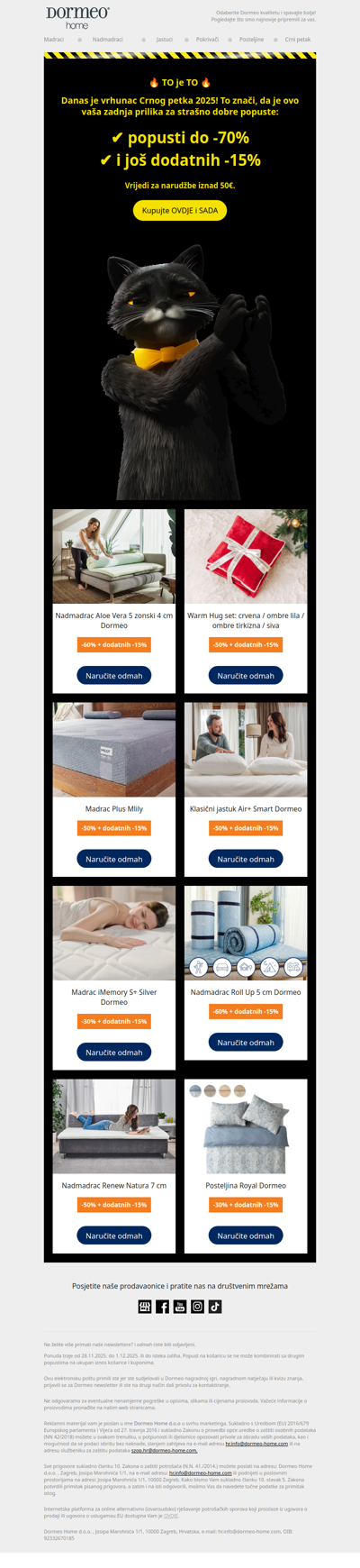 🔥Vrhunac🔥 Još -15% na popuste do -70% za CRNI PETAK