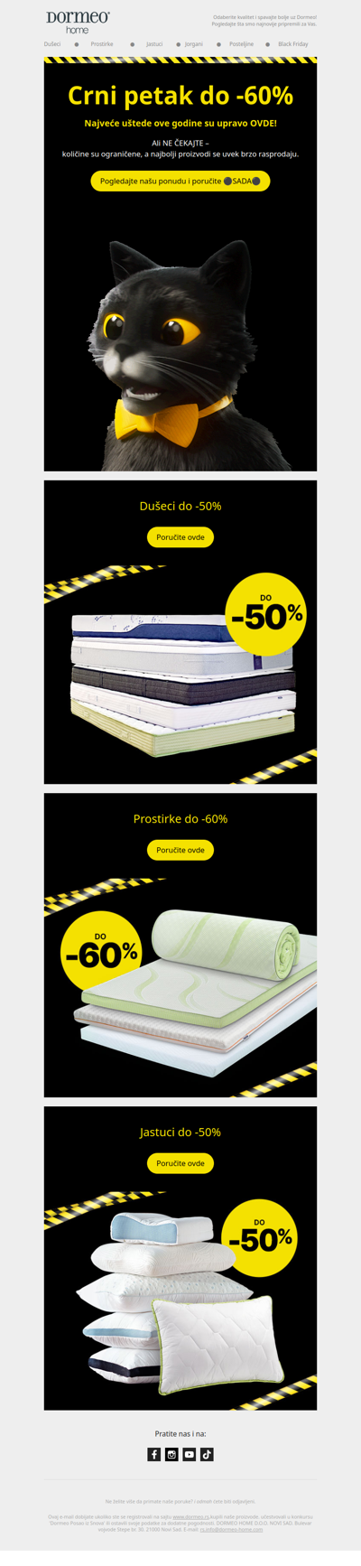 ⚫ CRNI PETAK je stigao – popusti do čak -60%!