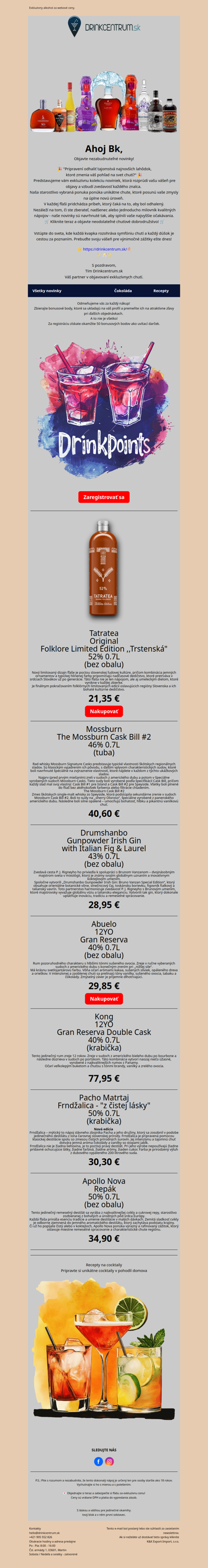 Objavte nové chute .-)