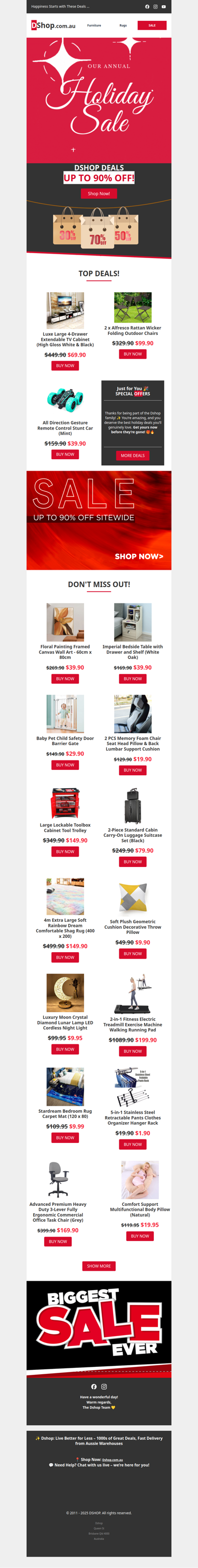 Ends Soon: Our Biggest Sale Is Live 🔥