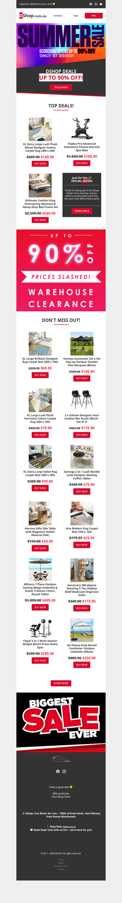 Don't Miss Out 🔥 Summer Sale Ends Soon