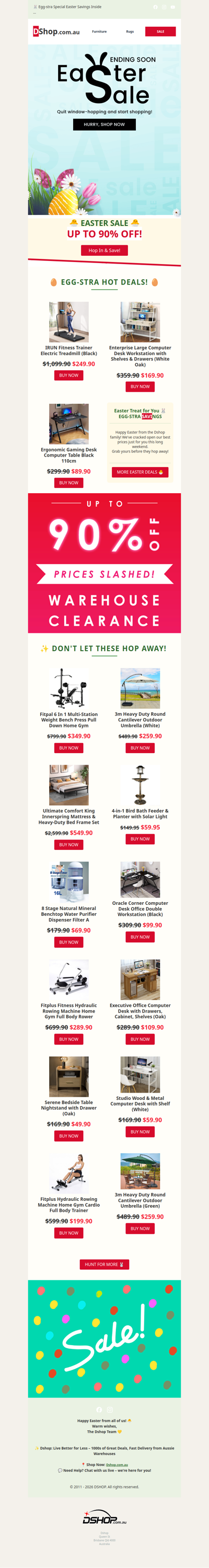 🐣 Hop Into Huge Easter Savings