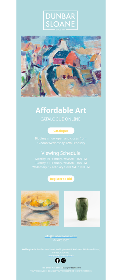 Affordable Art - Catalogue Online