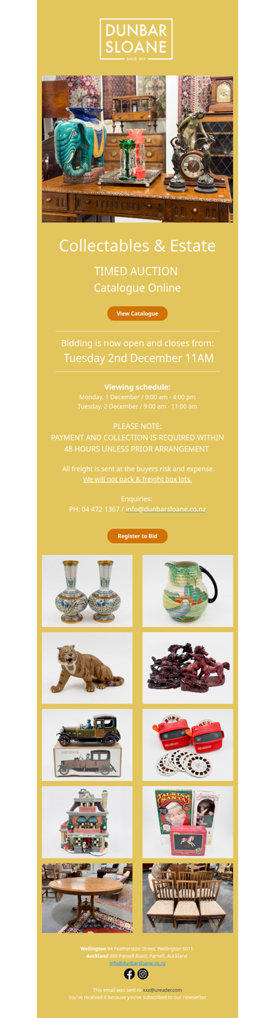 Collectables & Estate Auction