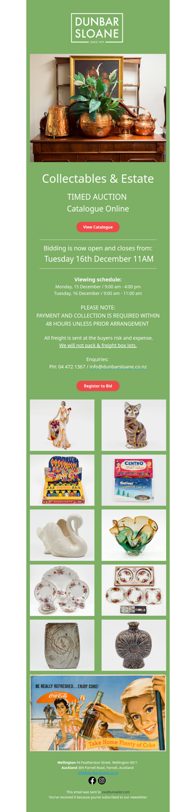 Collectables & Estate Auction