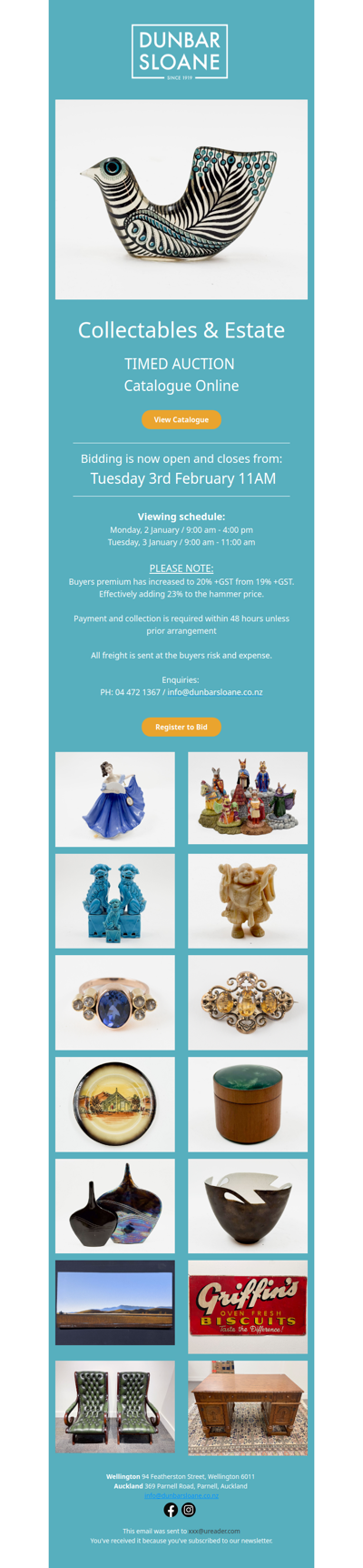 Collectables & Estate Auction