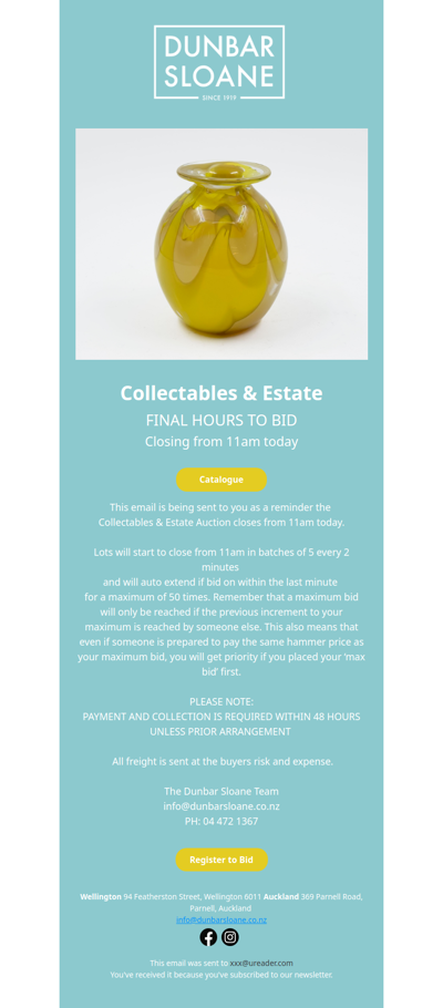 Collectables & Estate Auction