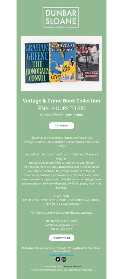 Vintage & Crime Book Collection - Part II