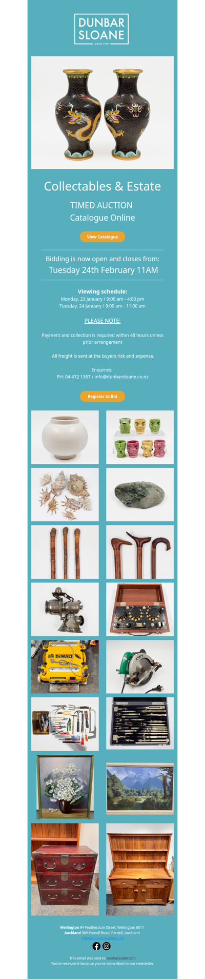 Collectables & Estate Auction