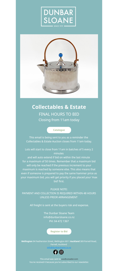 Collectables & Estate Auction