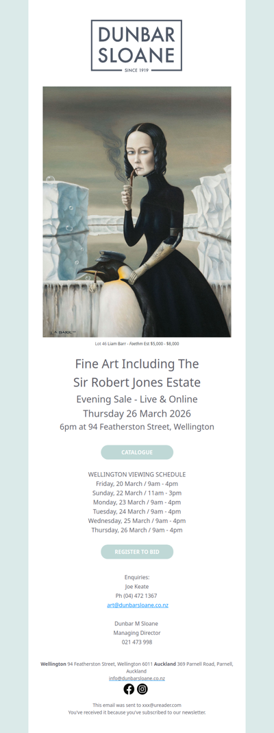 Fine Art Including Sir Robert Jones Estate