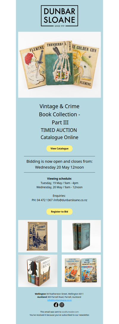 Vintage & Crime Book Collection - Part III