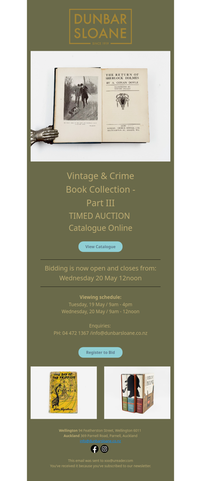 Vintage & Crime Book Collection Part III - Catalogue Online