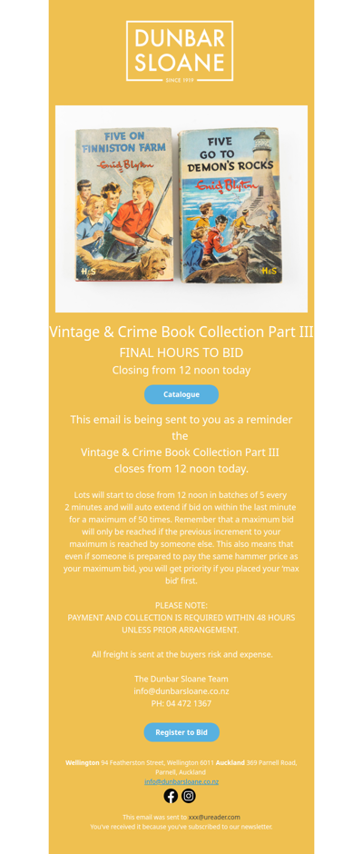 Vintage & Crime Book Collection Part III