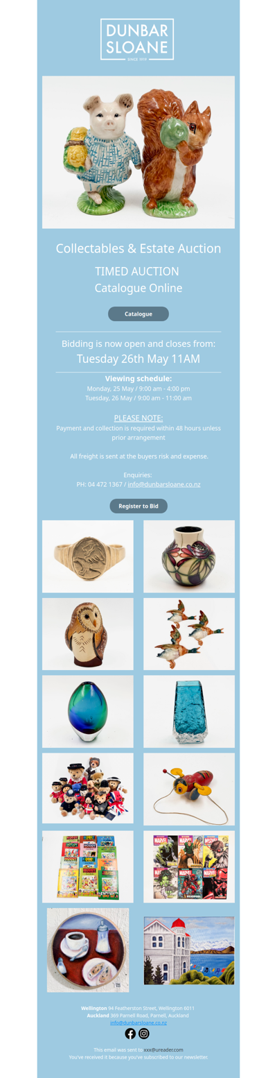 Collectables & Estate Auction